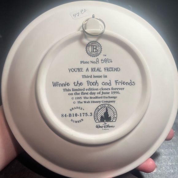 BNIB VINTAGE WINNIE THE POOH AND FRIENDS YOU’RE A REAL FRIEND LIMITED ED, A 5824 - Picture 11 of 16